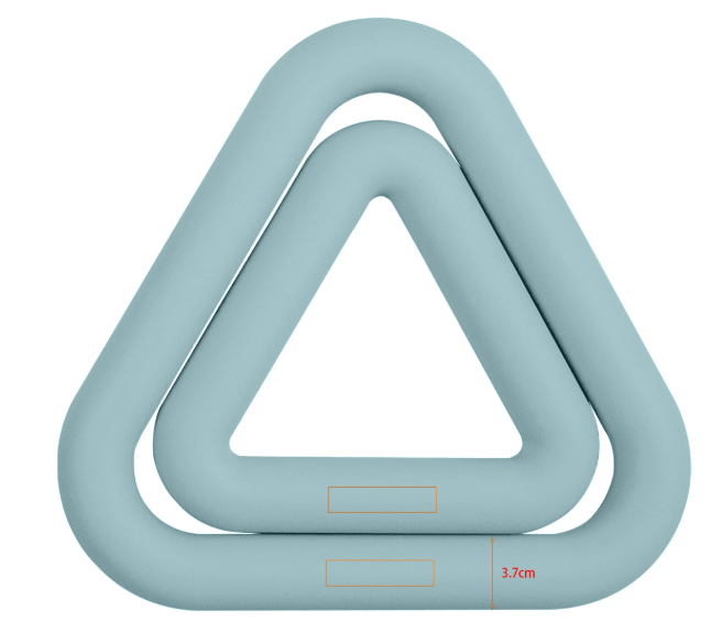 Yoga Fitness Ring - Triangle Iron Ring Yoga Weight-Bearing Aids