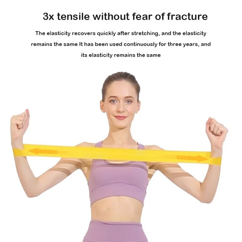 5pcs Yoga Tension Belt Fitness - Yoga Fitness Ring 评论和价格