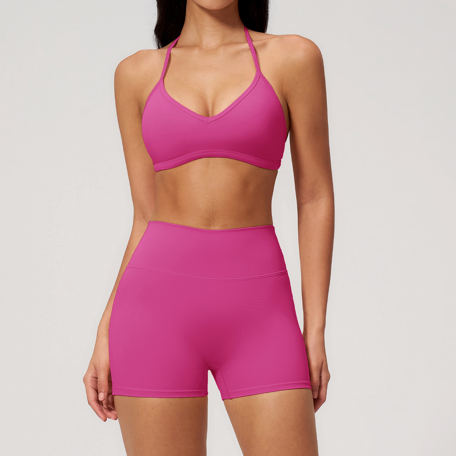 Women V Neck Bra with Pad  Bik - Yoga Và Fitness 评论和价格