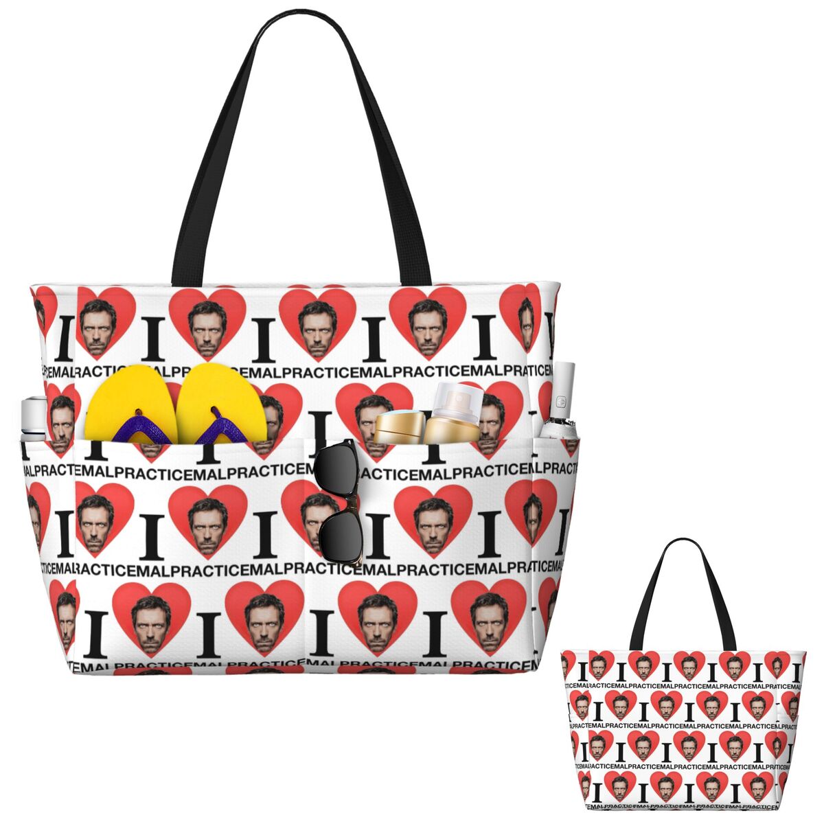 Dr House MD TV Beach Tote Bag  - Yoga Fitness Tva 评论和价格