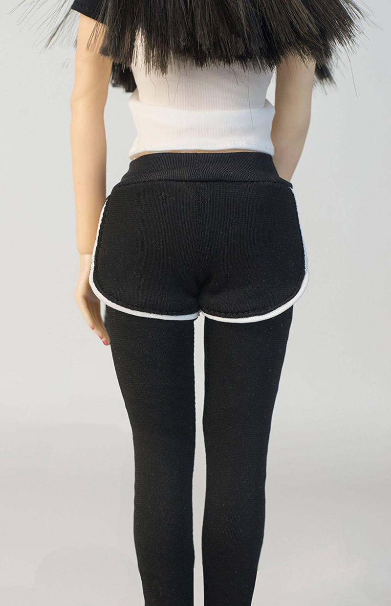 1/6 Female Black Yoga Clothing - Yoga Fitness Tva 评论和价格