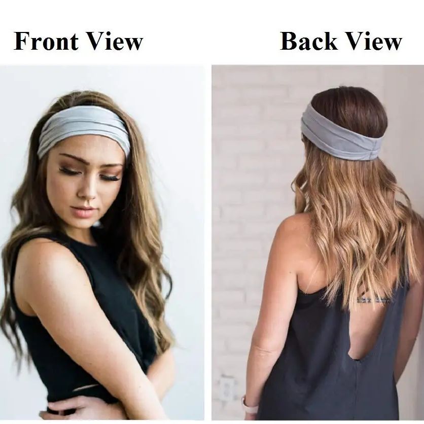 New Solid Color Elastic Hair B - Yoga Fitness Ring 评论和价格