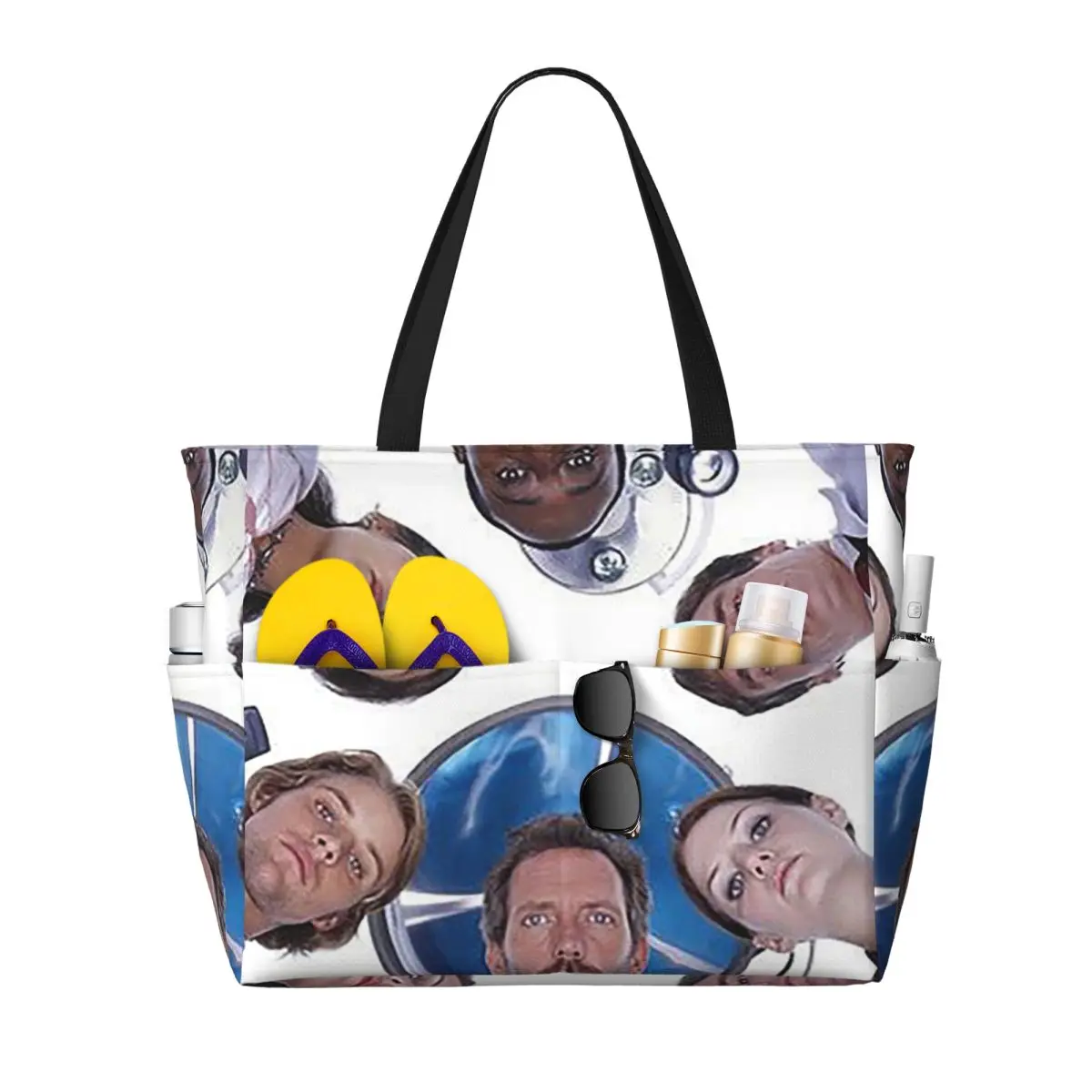 House MD TV Show Beach Tote Ba - Yoga Fitness Tva 评论和价格