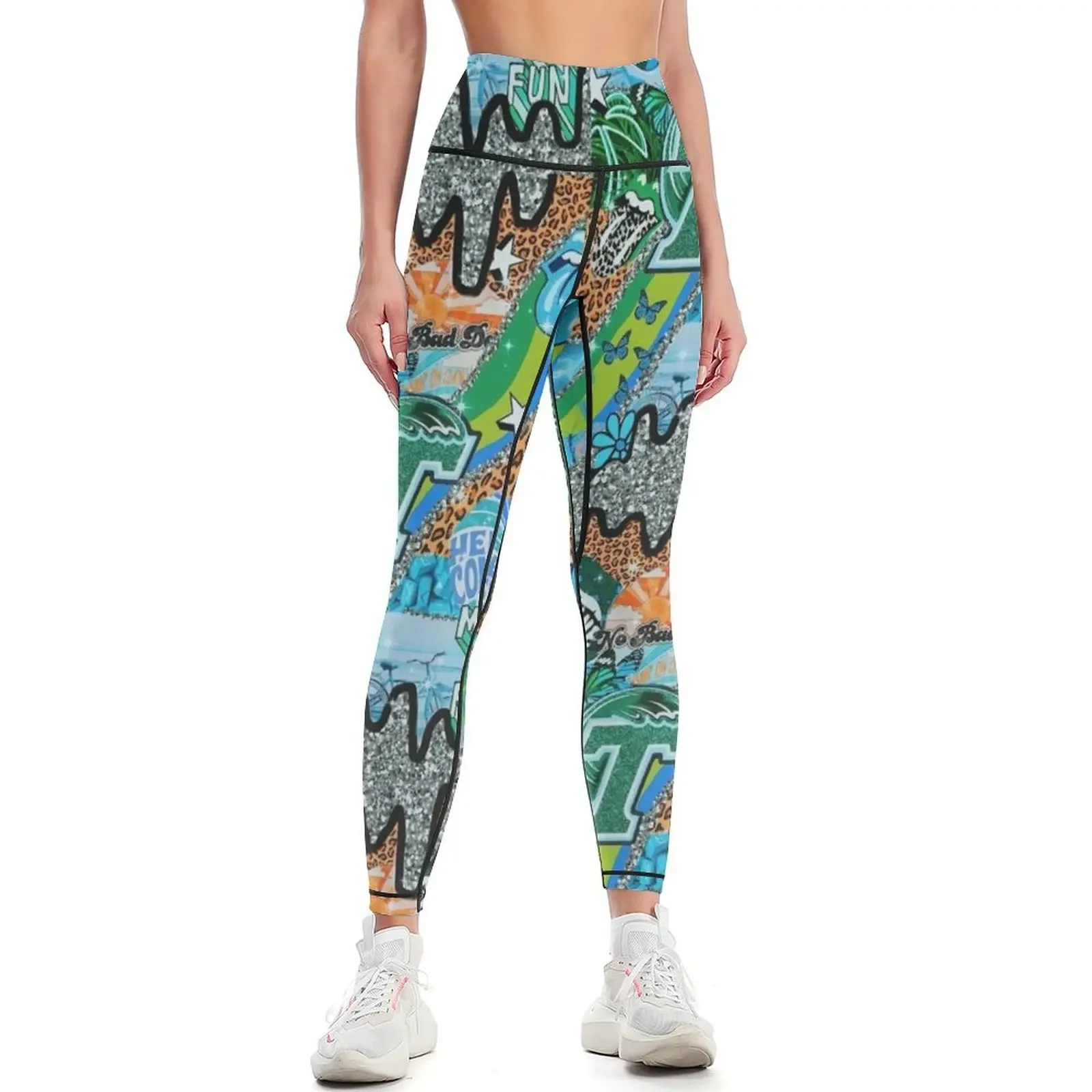 TU WALLPAPER Leggings Women's  - Yoga Fitness Wallpaper 评论和价格