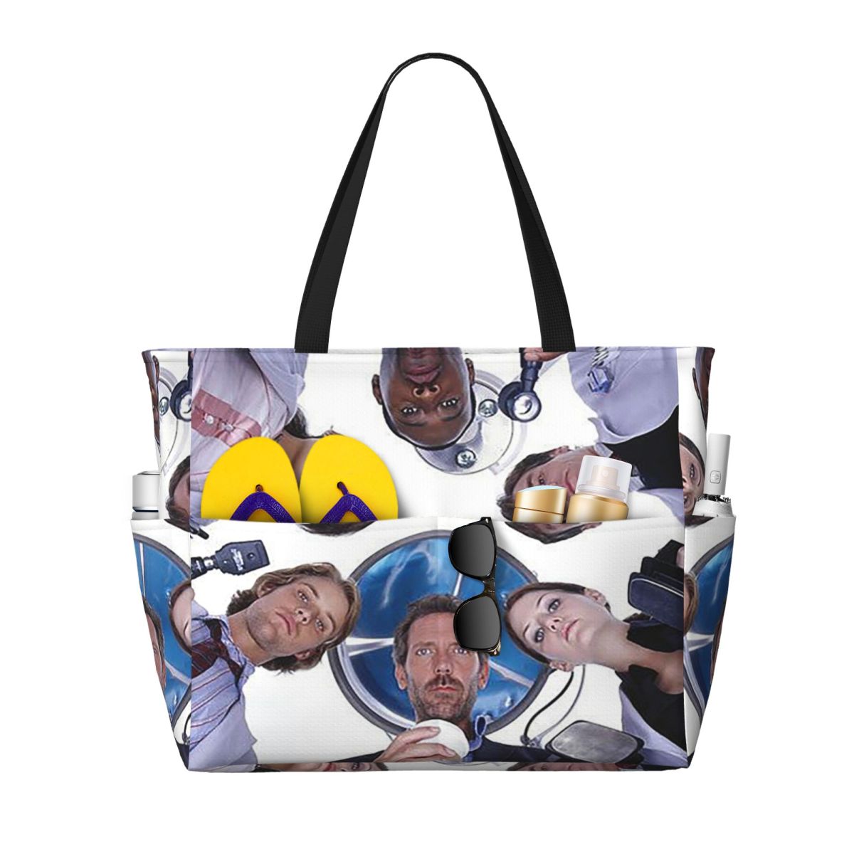 House MD TV Show Beach Tote Ba - Yoga Fitness Tva 评论和价格