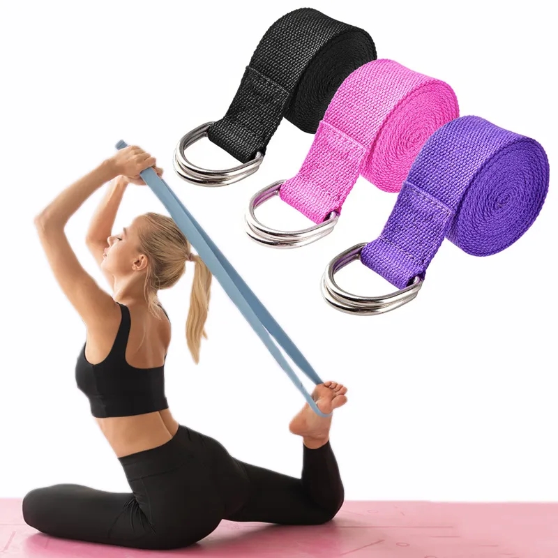 183*3.8cm Yoga Strap Cotton Ex - Yoga Fitness Ring 评论和价格
