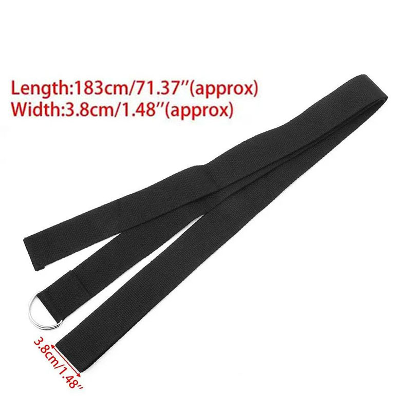 183*3.8cm Yoga Strap Cotton Ex - Yoga Fitness Ring 评论和价格