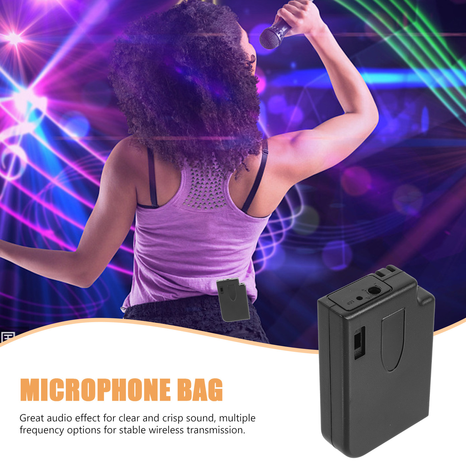 Professional Mic Belt Pouch fo - Yoga Fitness Instructor 评论和价格