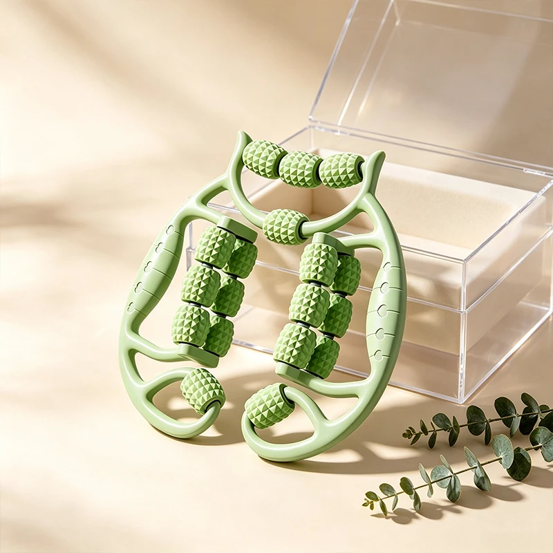 18 Wheels Leg Massager Roller  - Yoga Fitness Ring 评论和价格