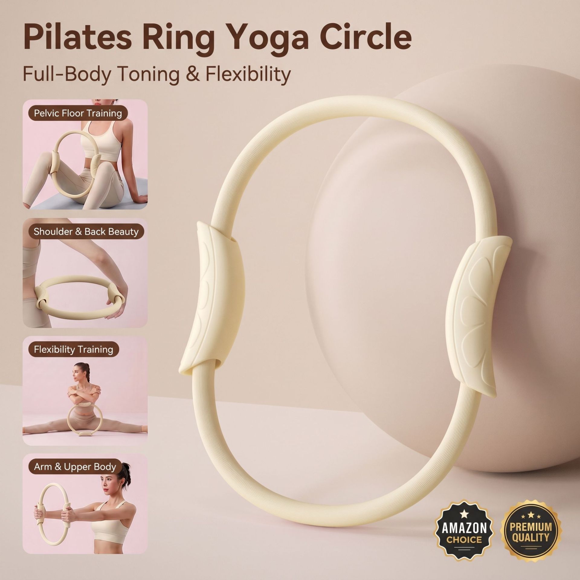 Pilates Ring, Yoga Ring, Pelvi - Yoga Fitness Ring 评论和价格