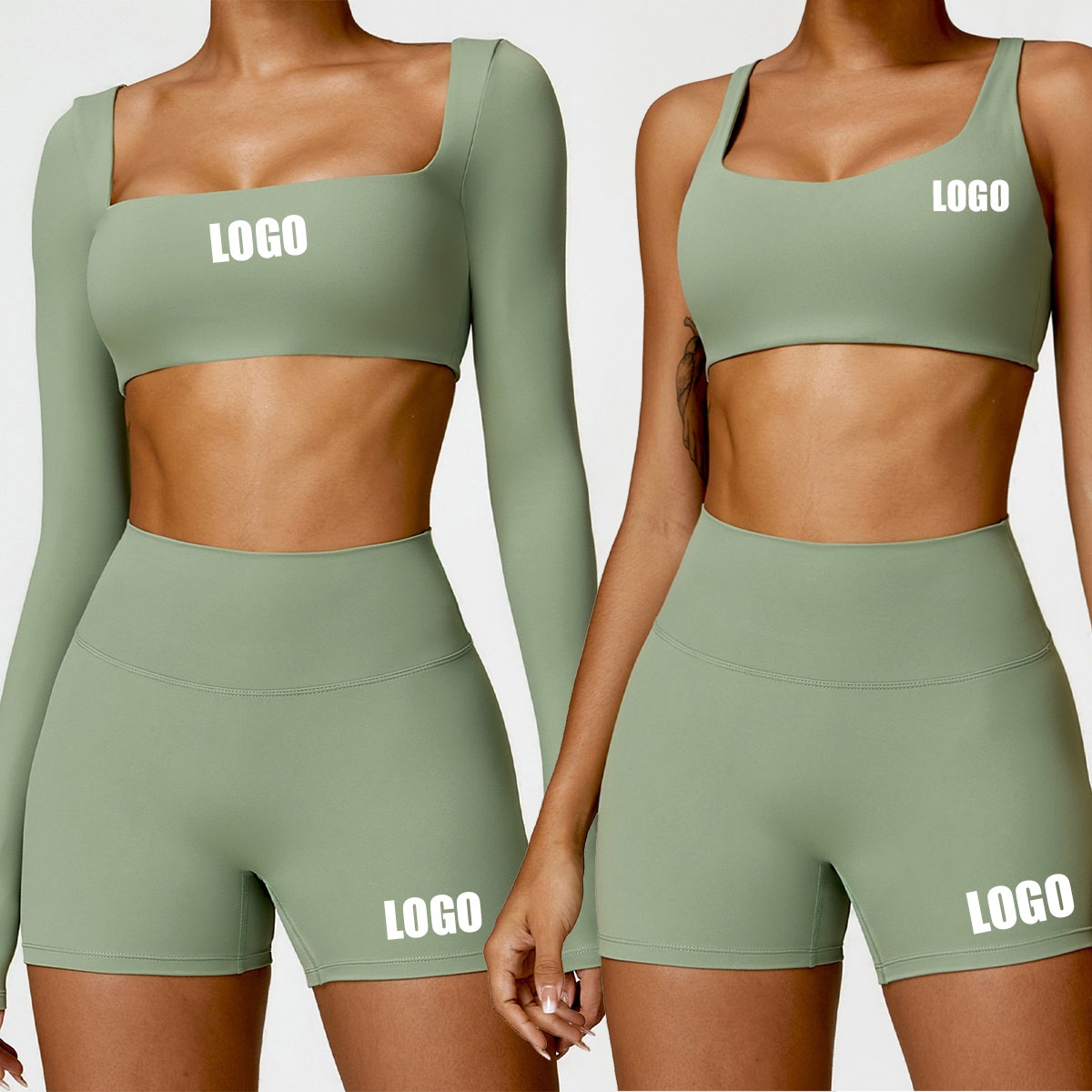 Customized LOGO women's summer - Yoga Và Fitness 评论和价格